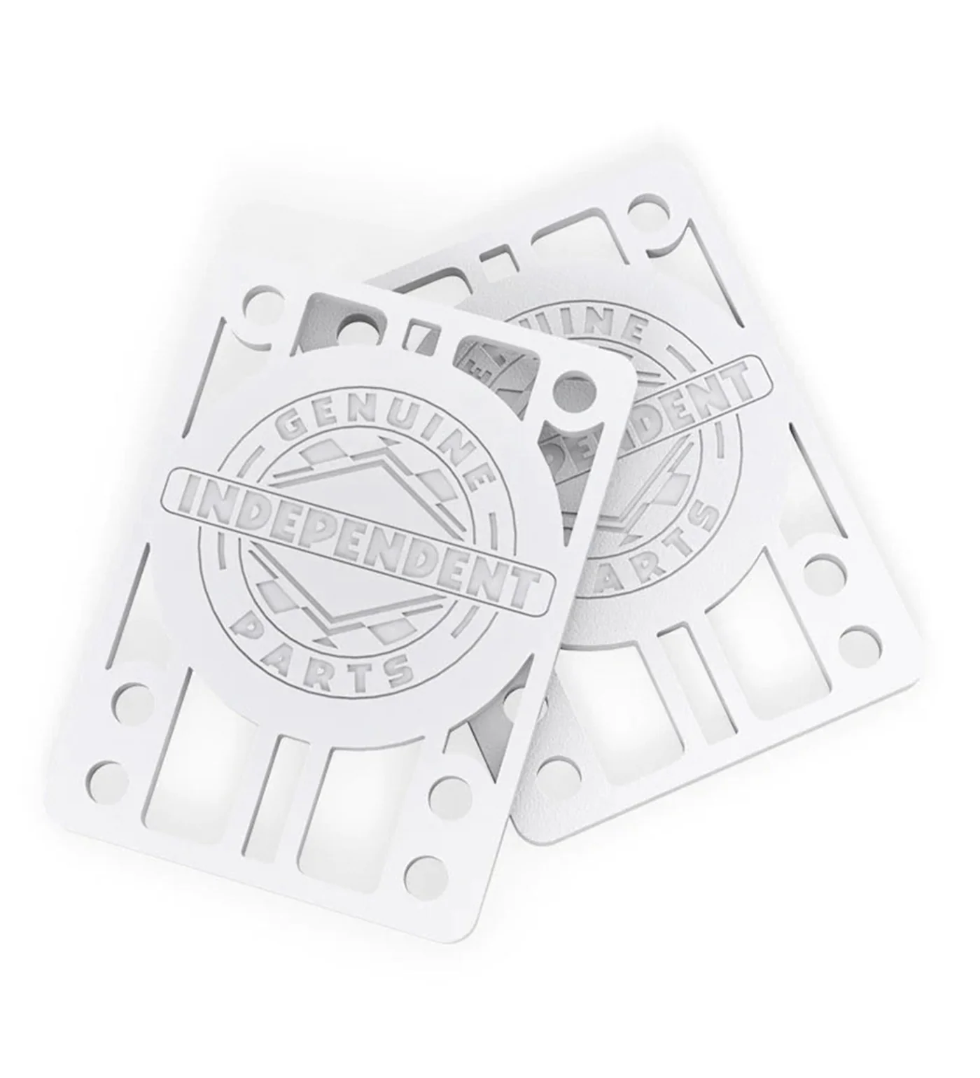 1/8" Risers, White - Image 2