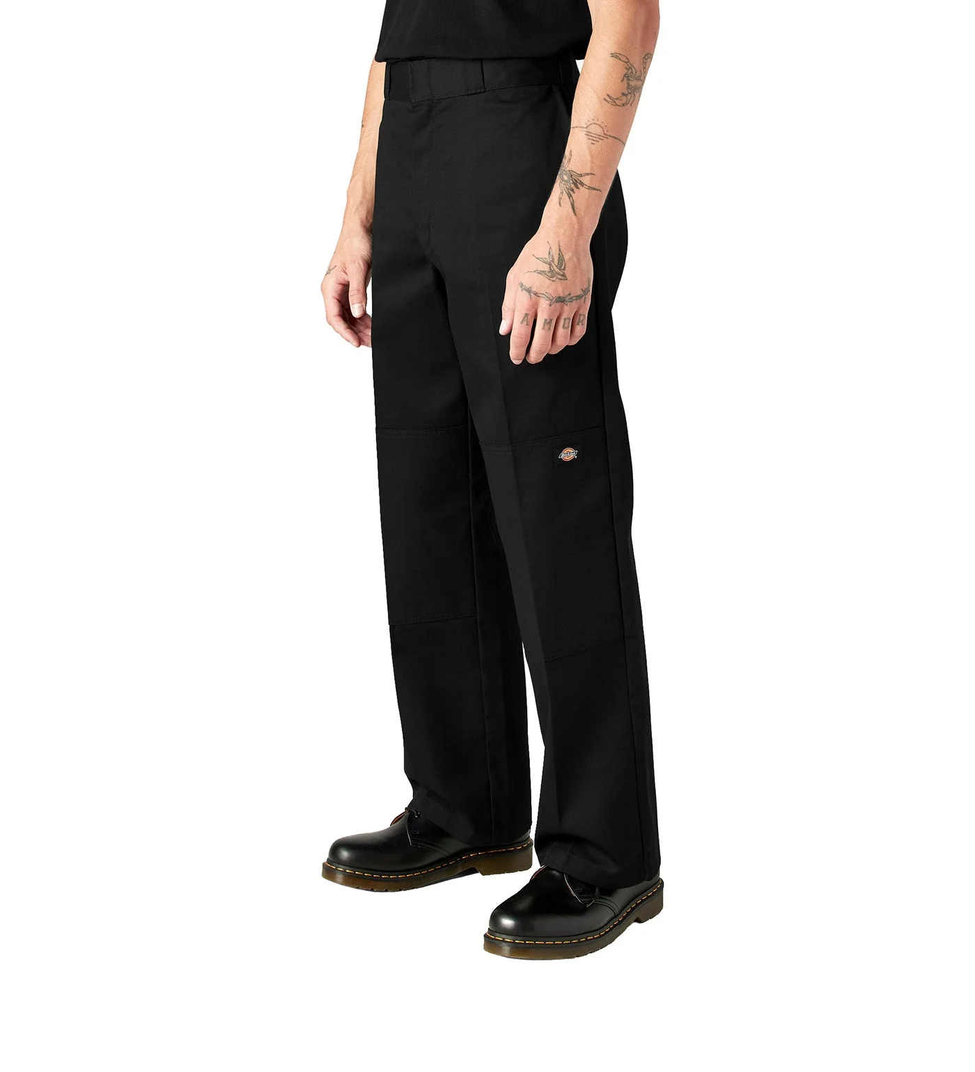 85283 Loose Fit Double Knee, Black - Image 2