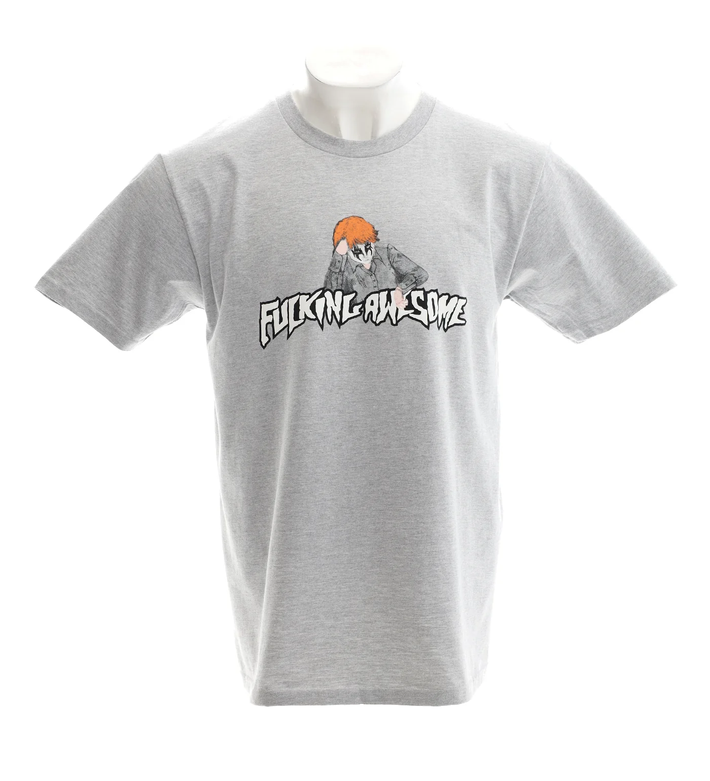Aiden Painting Stamp Logo, Heather Grey