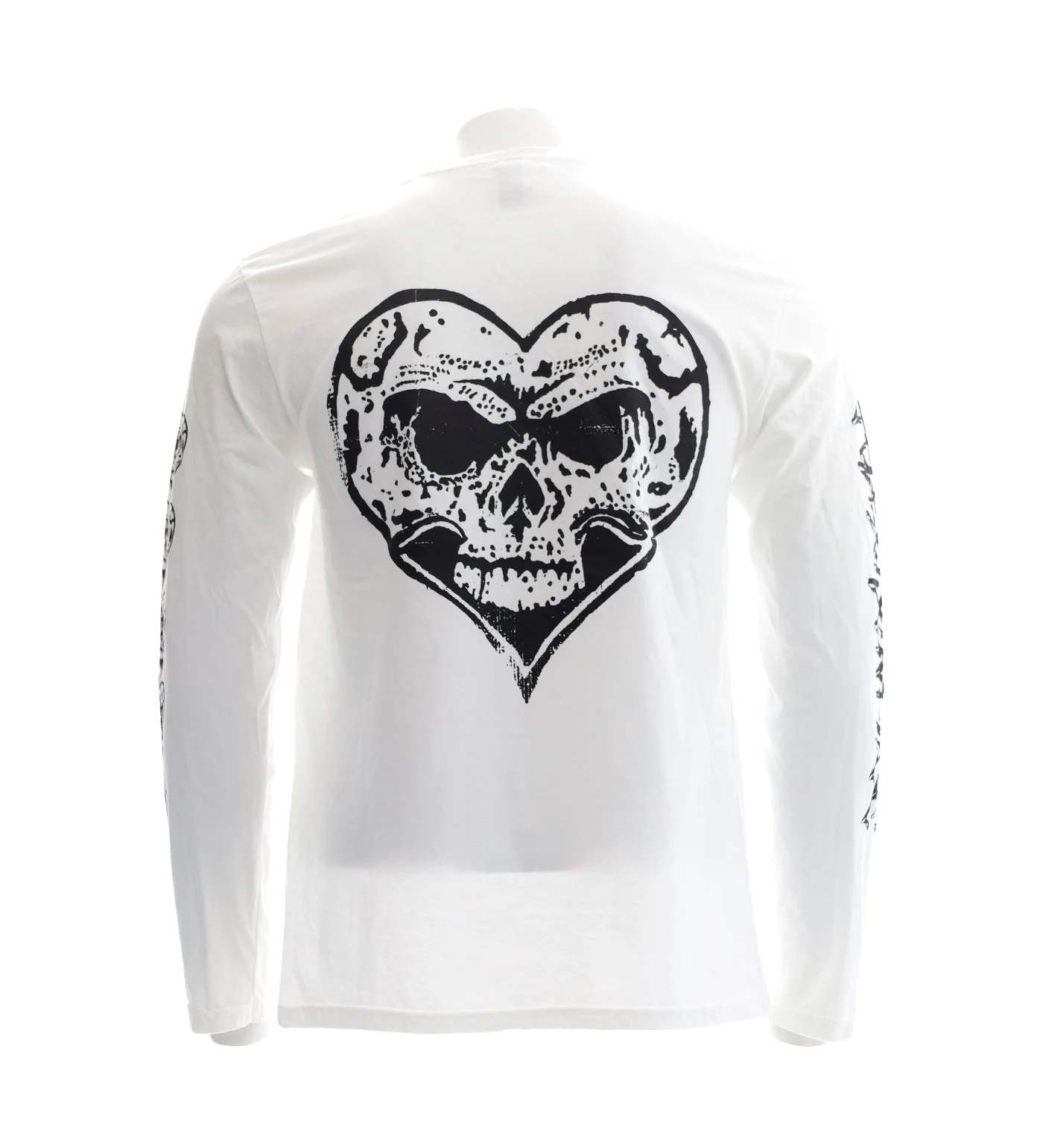 Anime Knife Fight L/S, White - Image 2