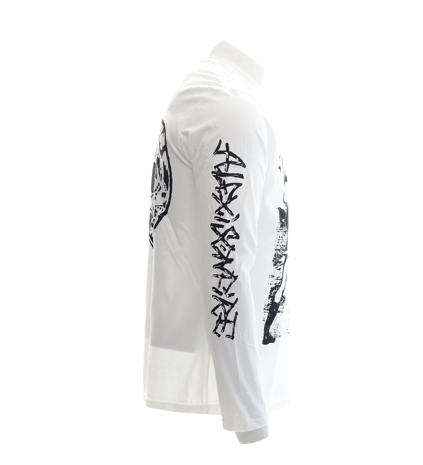 Anime Knife Fight L/S, White - Image 4