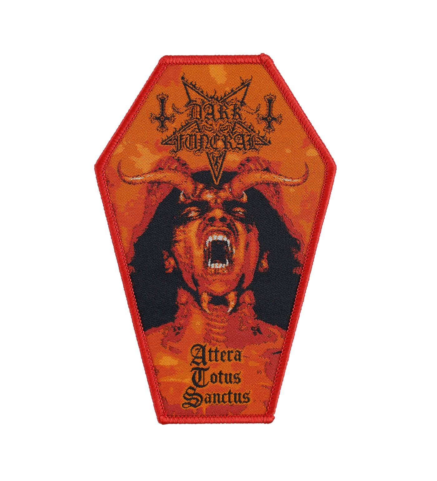 Attera Totus Sanctus Coffin, Red Border