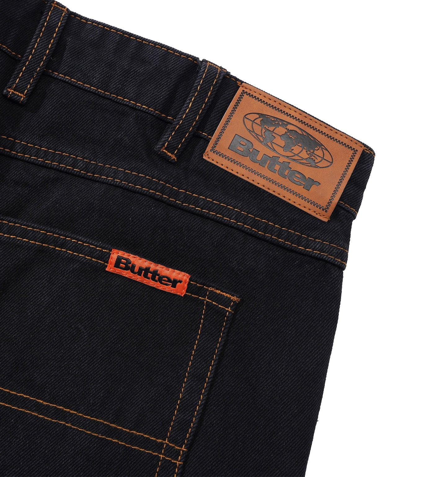 Baggy Denim, Washed Black - Image 4