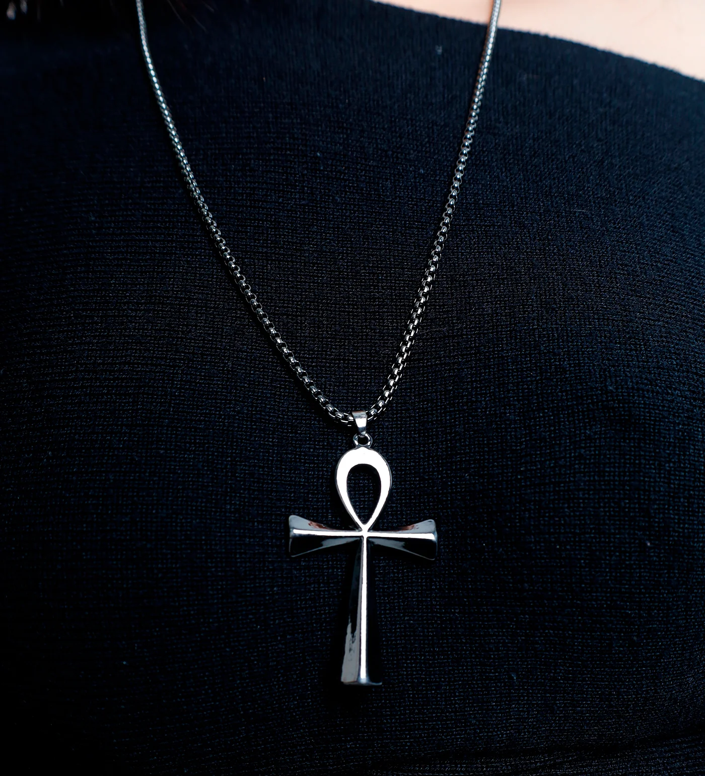 Big Ankh Cross, Black(2A) - Image 4