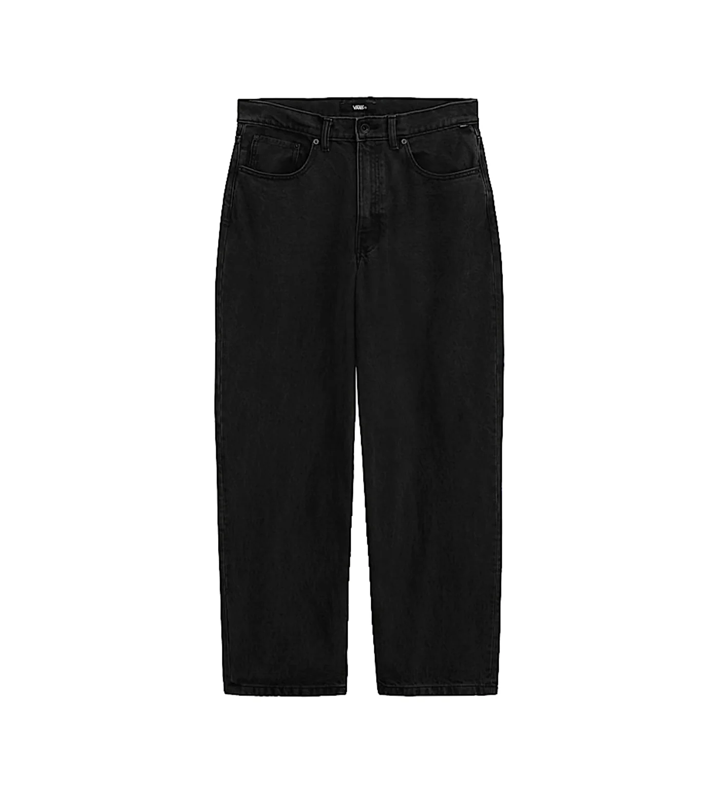 Big Kids Check-5 Loose Denim Youth, Black