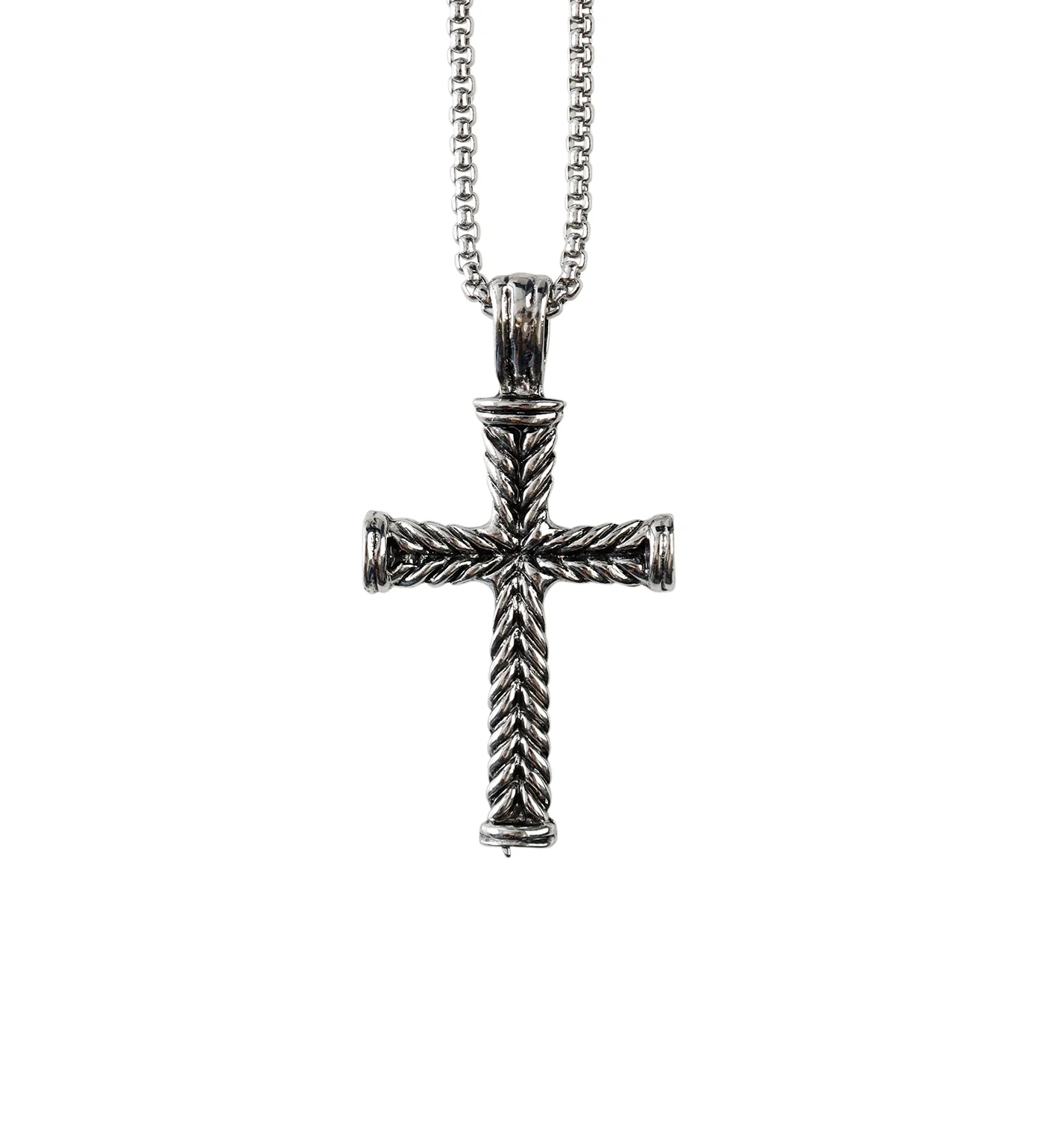 Braided Cross EX-31557237, Silver (2A)