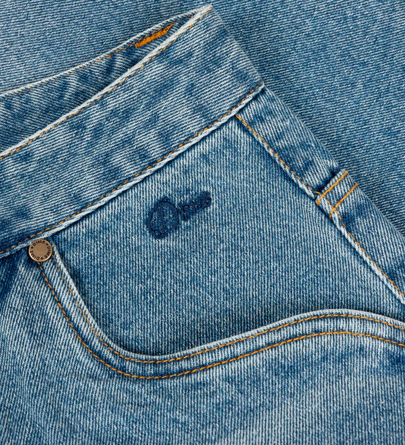 Classic Baggy Denim, Sandblasted Indigo - Image 4