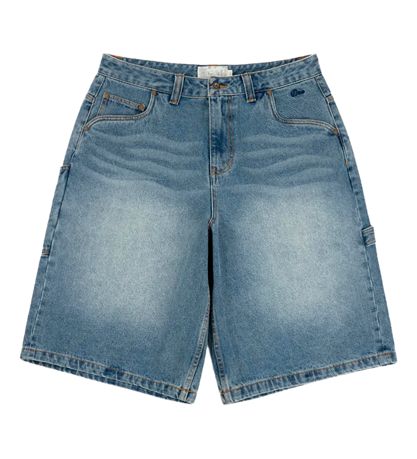 Classic Denim Short, Sandblasted Indigo