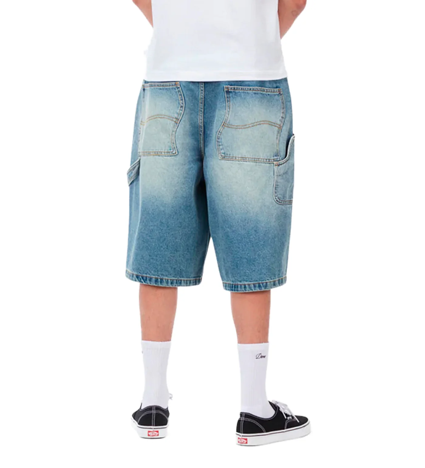 Classic Denim Short, Sandblasted Indigo - Image 6
