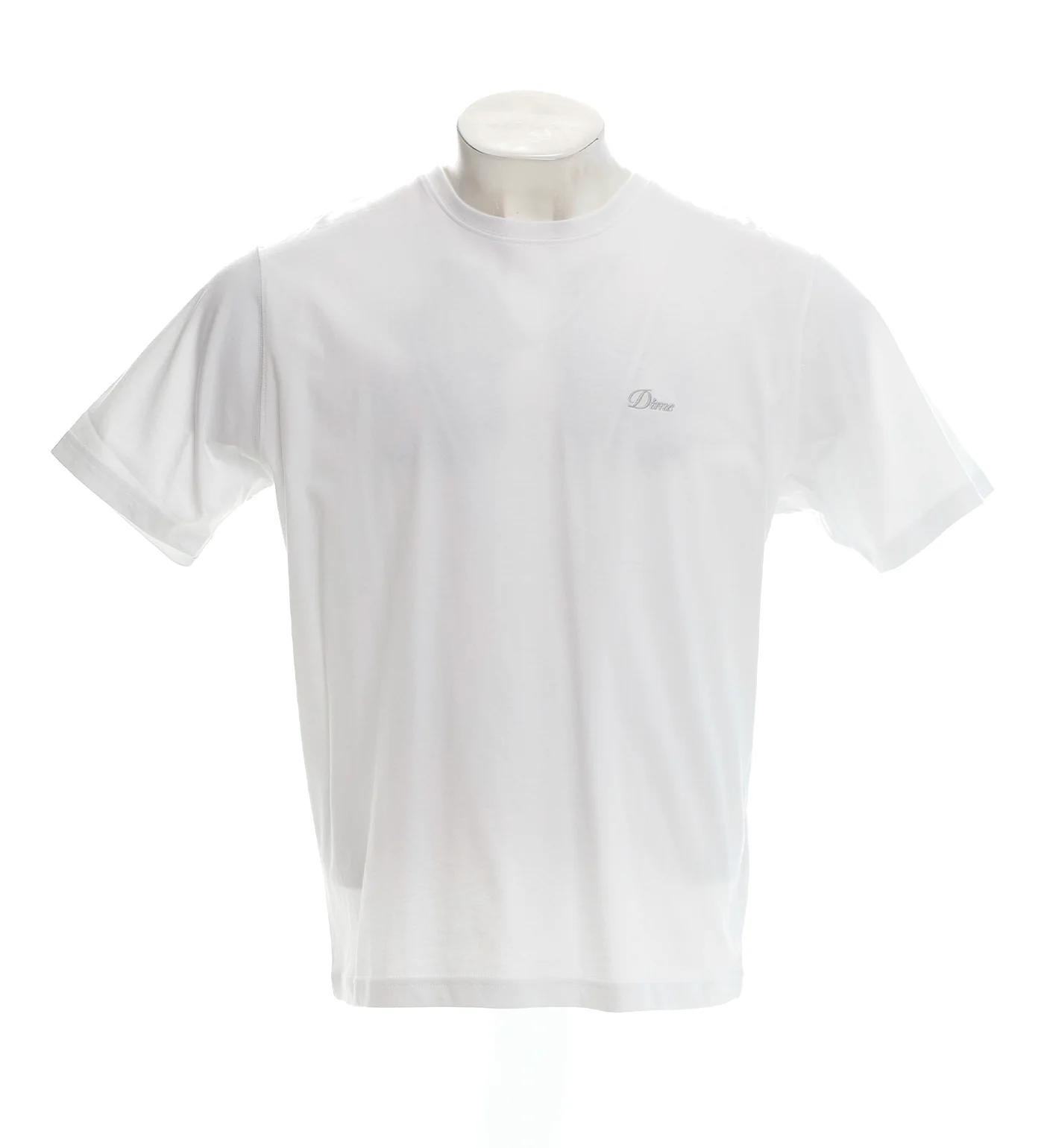 Cursive Small Logo, White