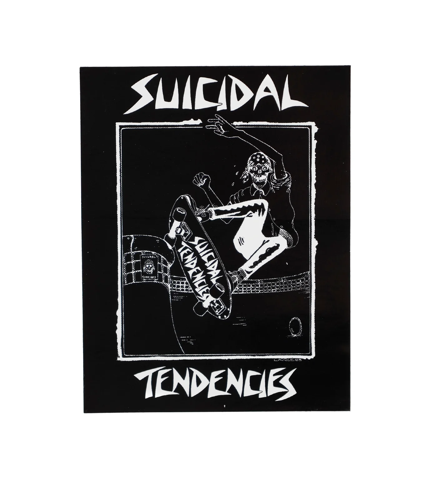X Suicidal Lance Mountain, Black