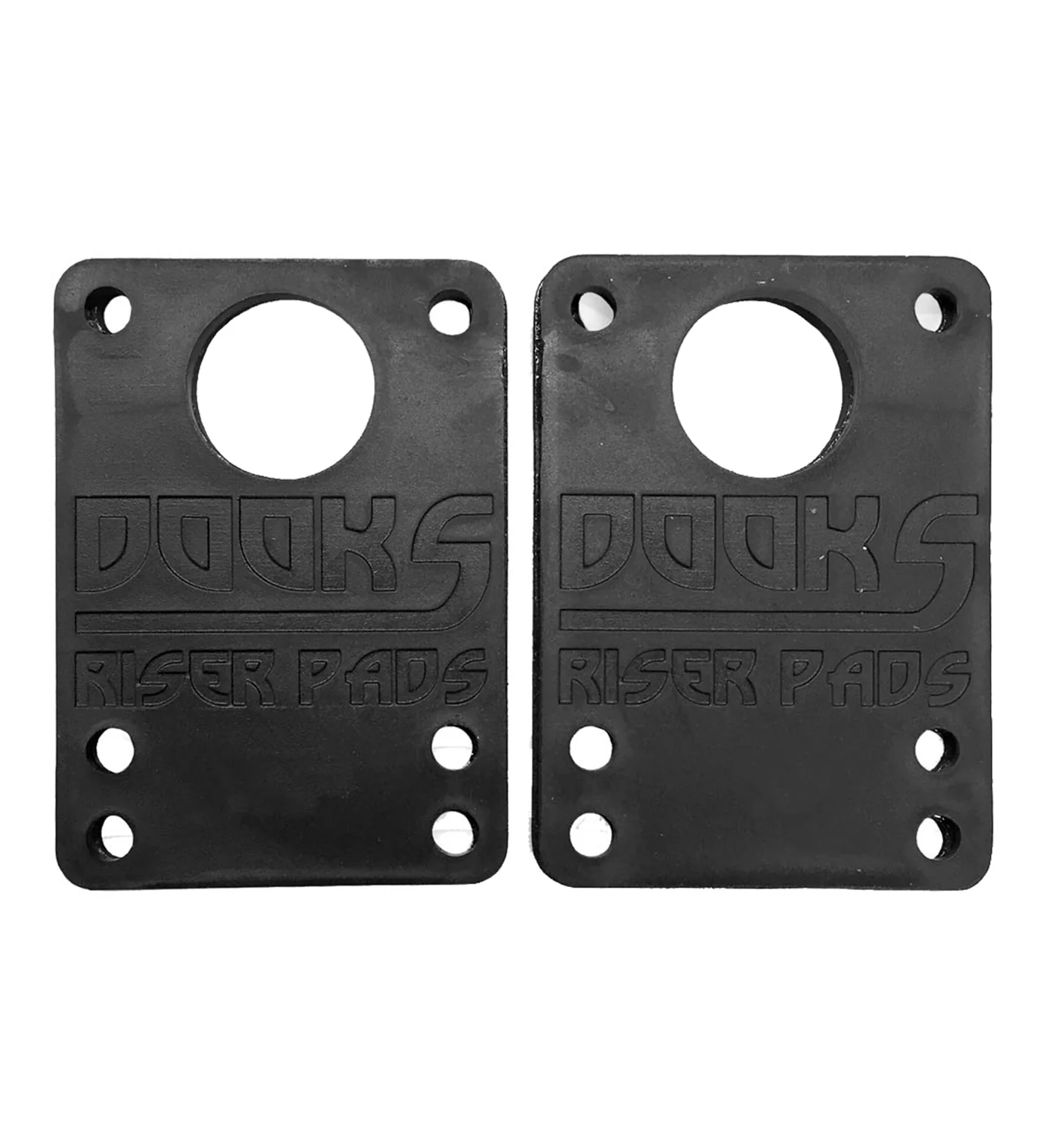 Dooks Risers 1/2" Hard, Black - Image 2