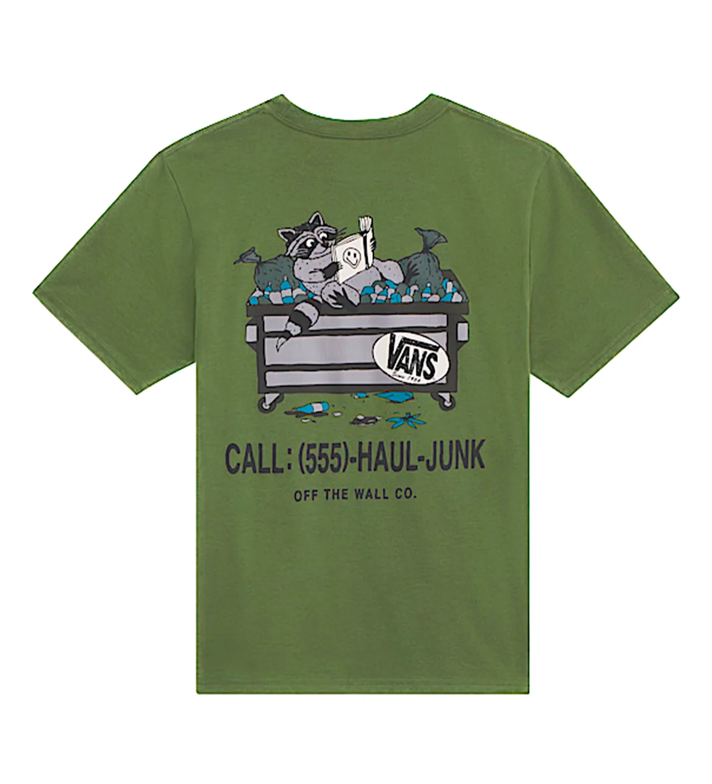 Dumpster Raccoon Youth, Green Balsam - Image 2