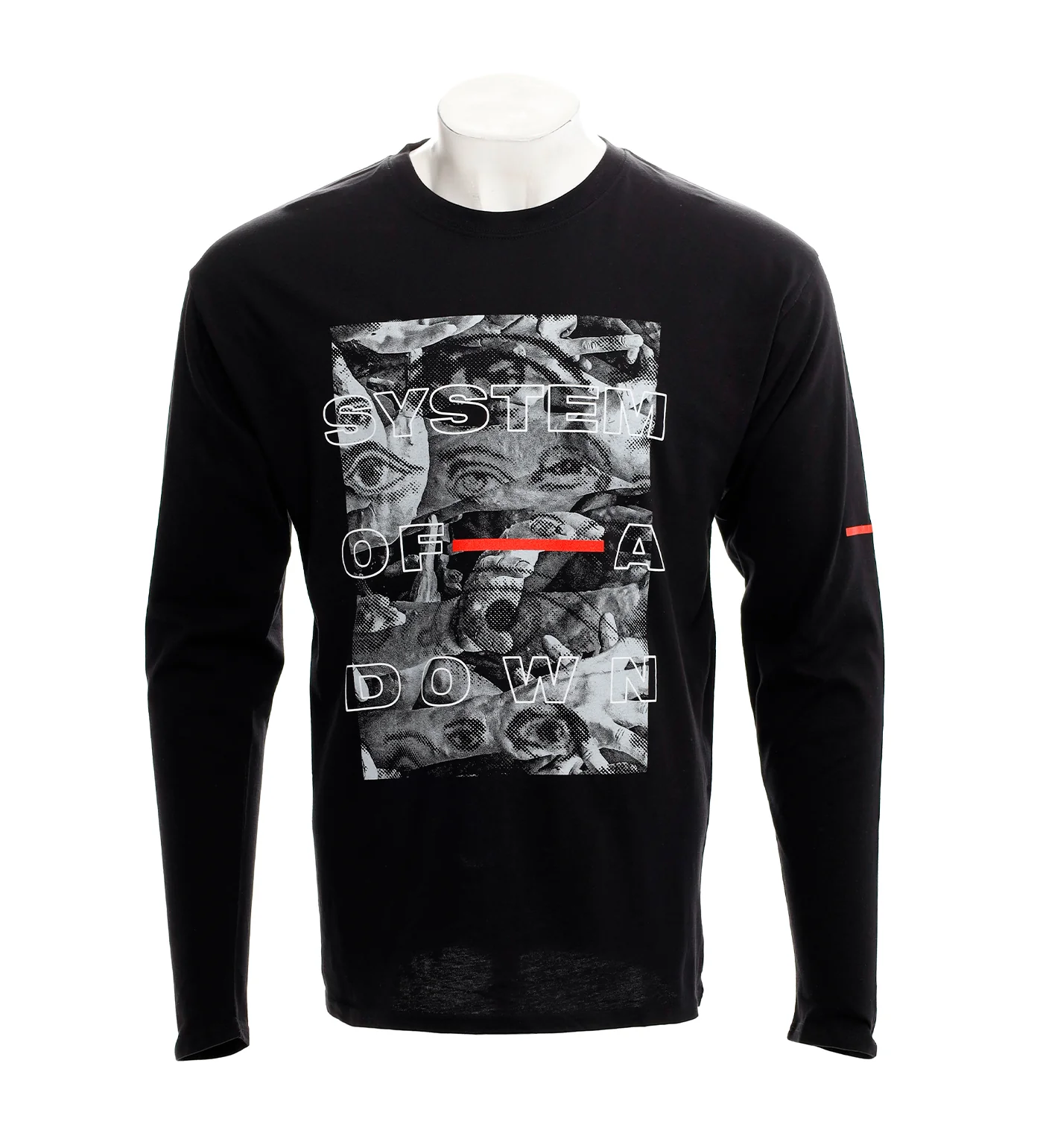 Eye Collage L/S, Black