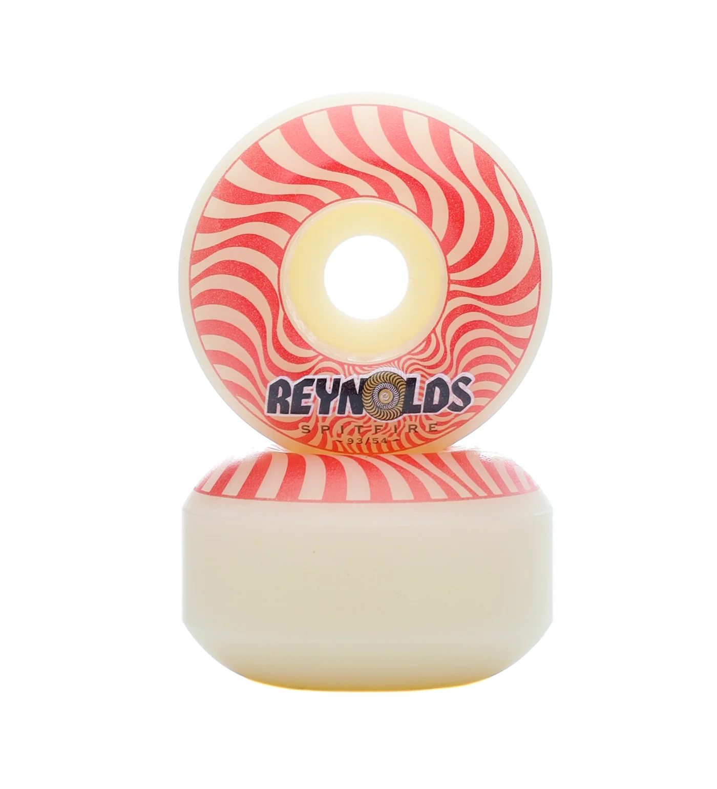F4 Classic Andrew Reynolds Soft Sliders 93A, White/Red