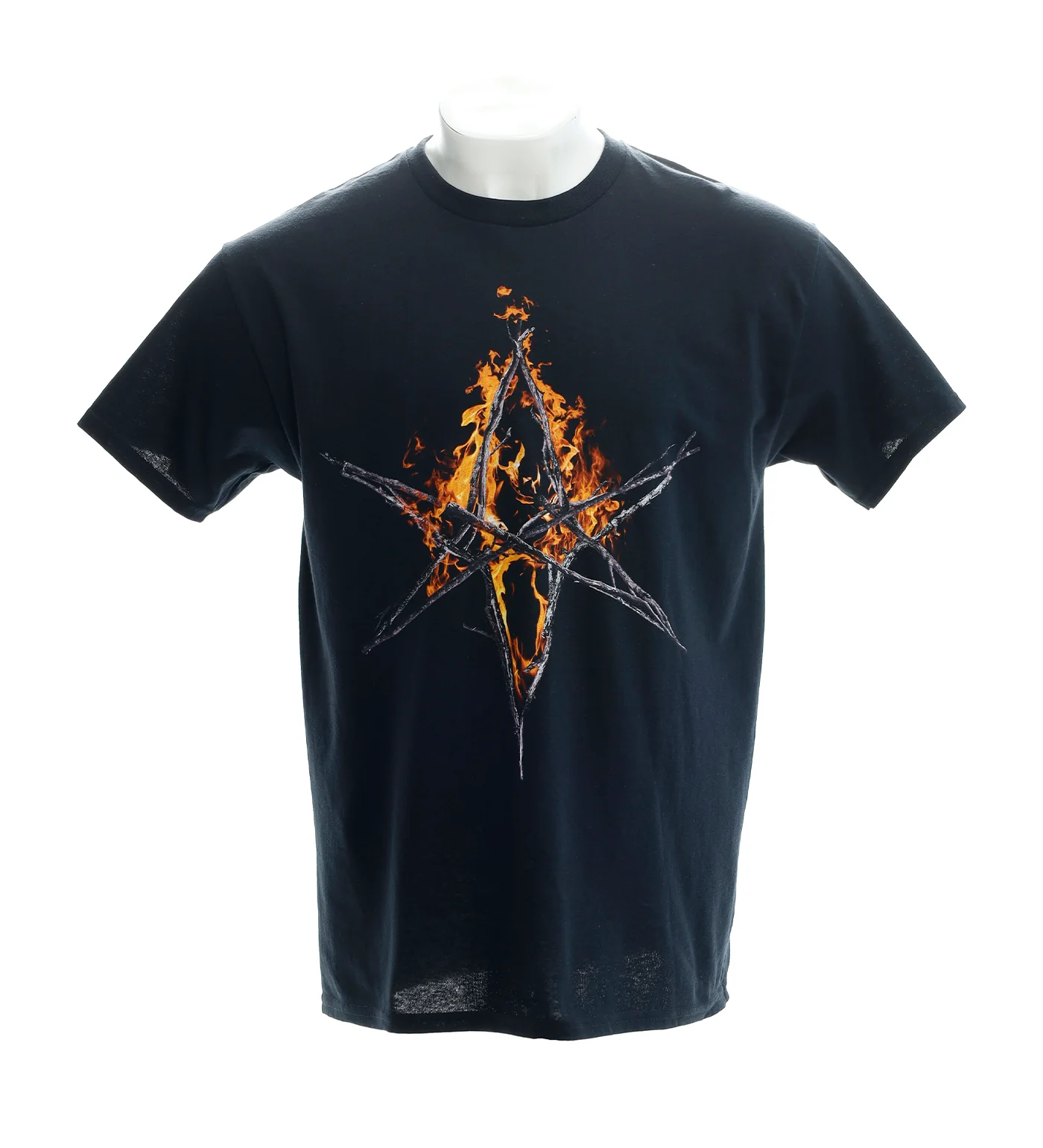Flaming Hex, Black