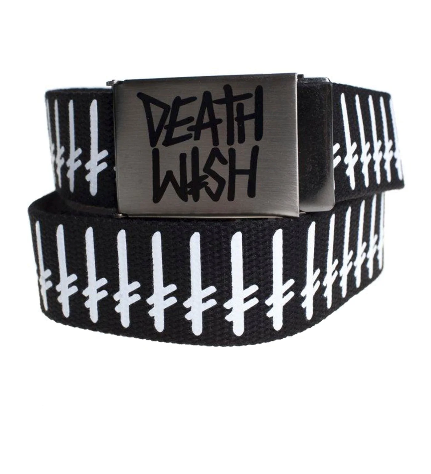 Gang Logo Bullet Belt, Black