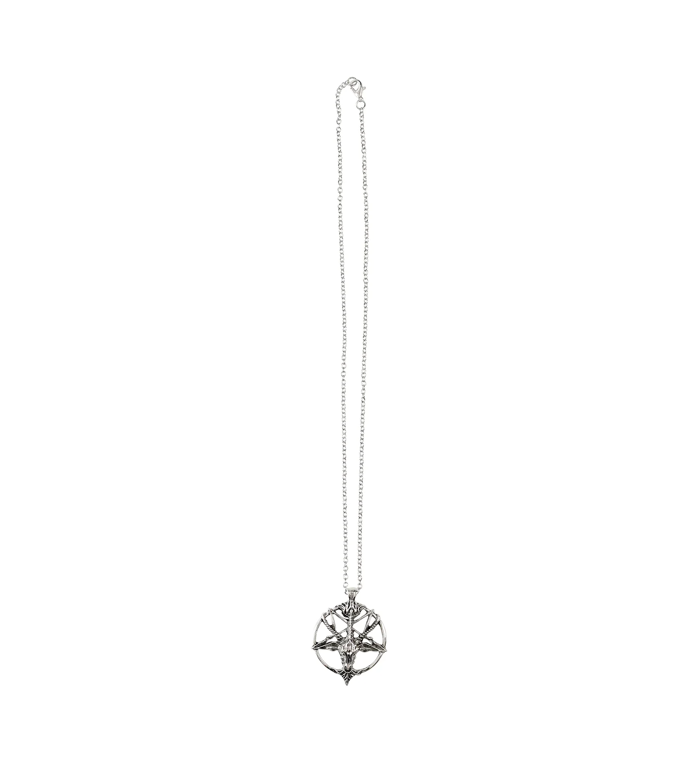 Goat Pentagram EX-1139907, Silver (2C) - Image 2