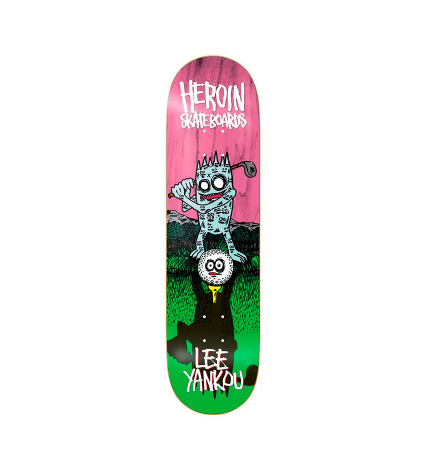 Golf Imp - Lee Yankou, Assorted Woodstains
