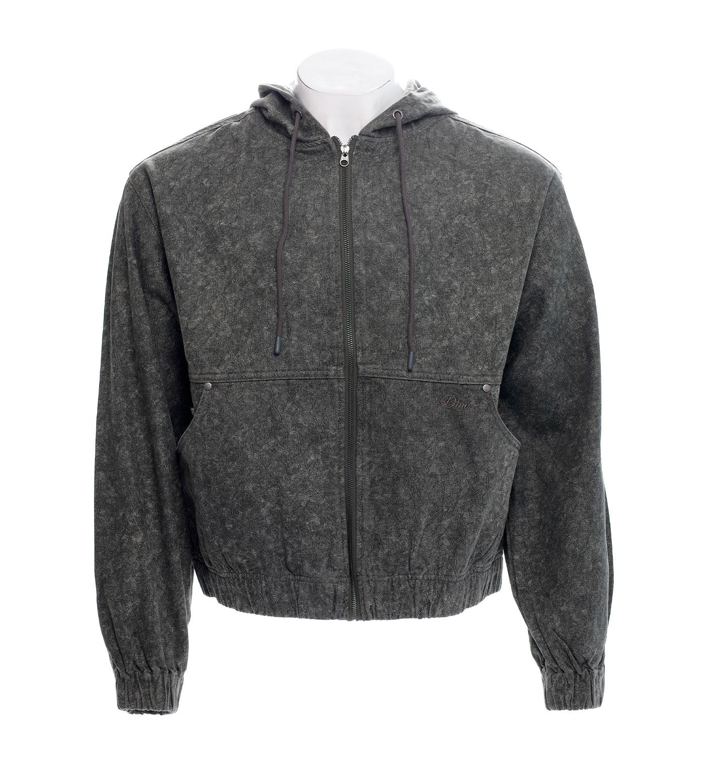 Hooded Denim, Electric Charcoal