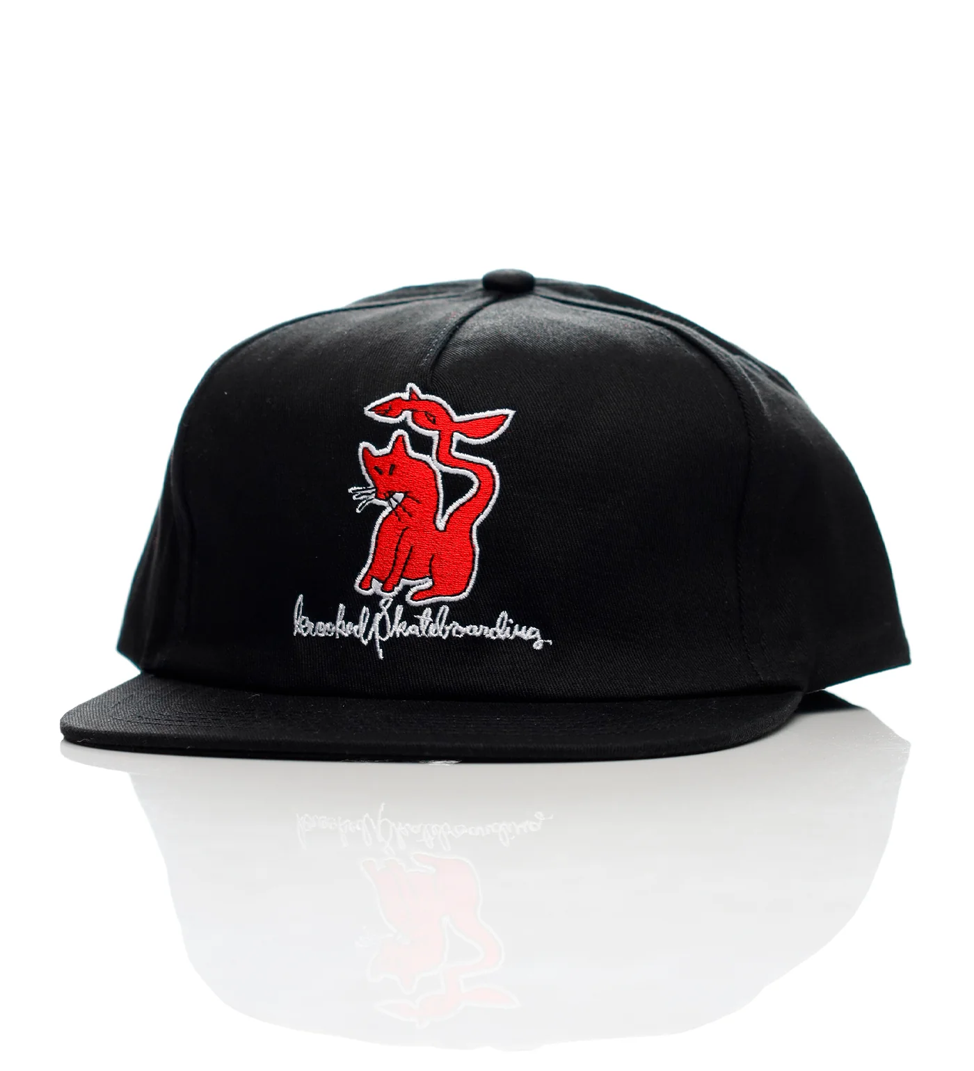 Kat Serpent Snapback, Black