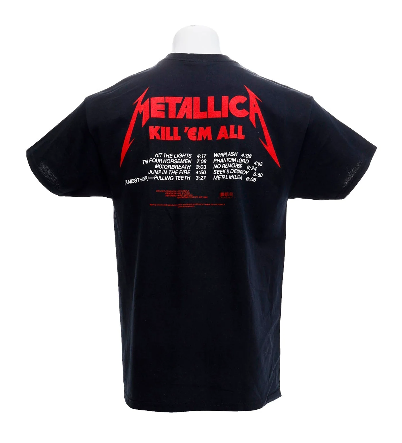 Kill' Em All Tracks, Black - Image 2