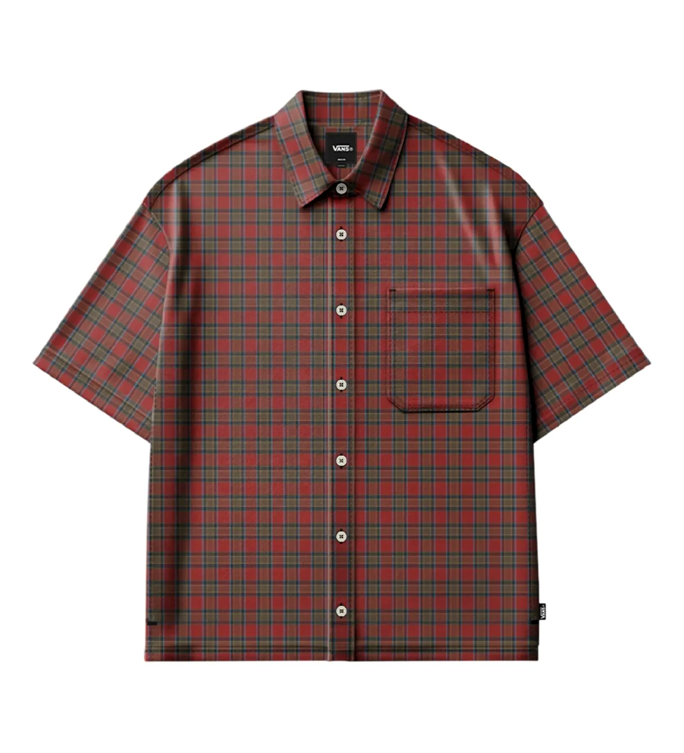 Larkspur Timber Plaid, Poppy Ember