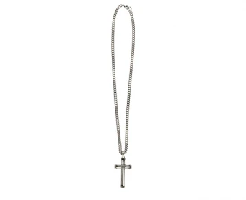Linear Open Cross (2A), Burnish Silver - Image 3