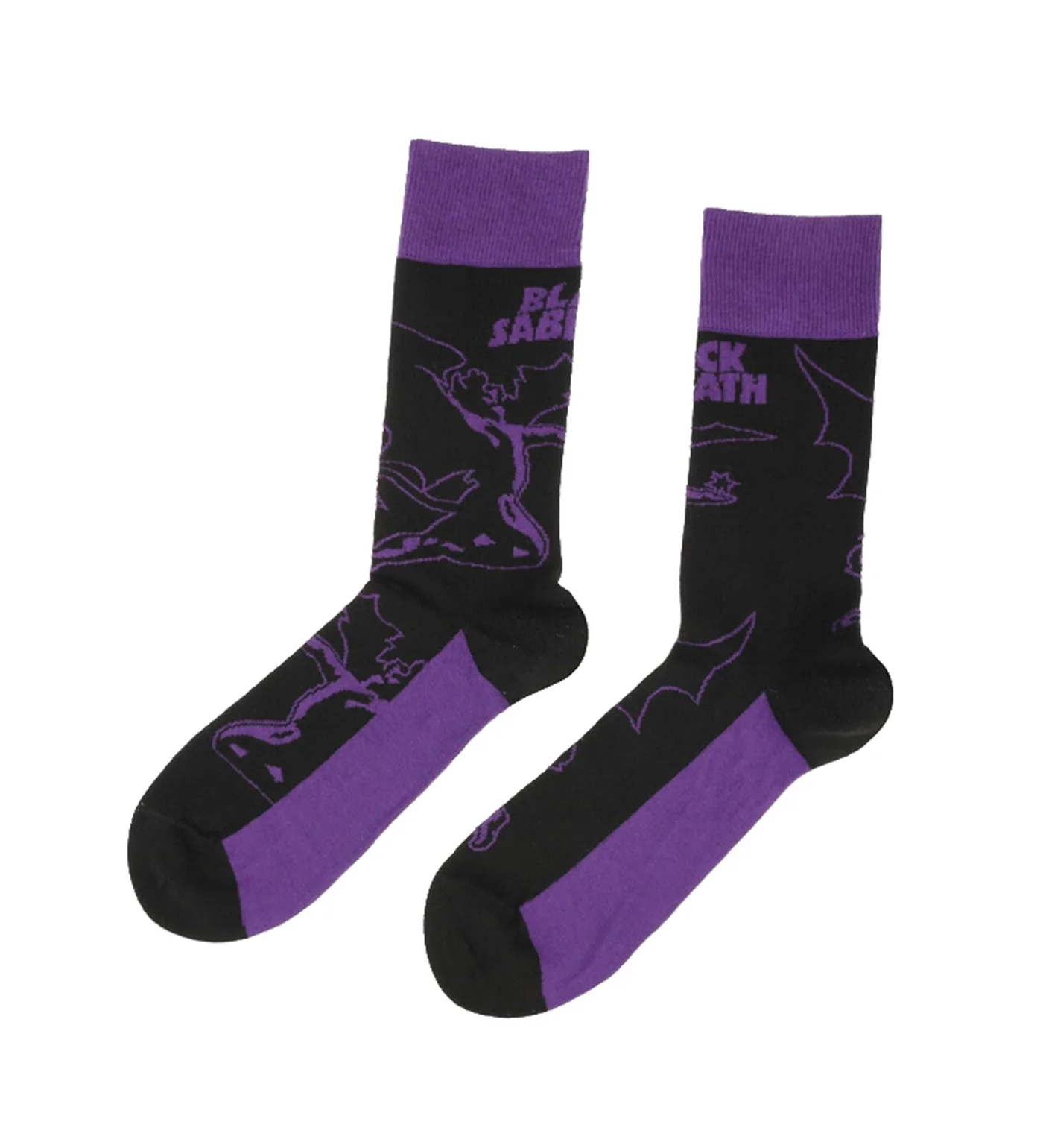 Logo & Demon, Black/Purple