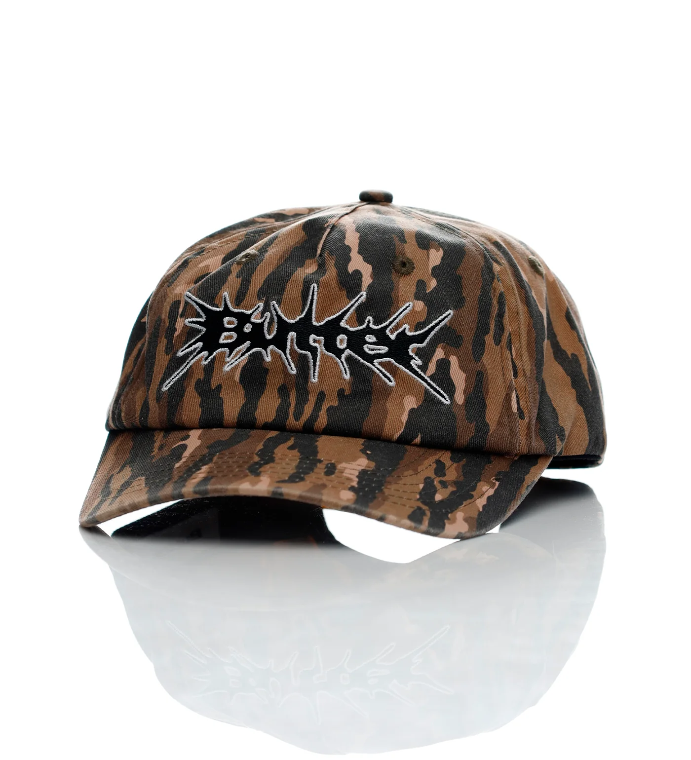 Nail 5 Panel Snapback, Frog Camo