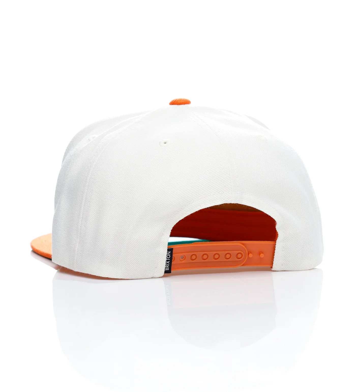 Oath III Snapback, Off White/Burnt Orange - Image 2