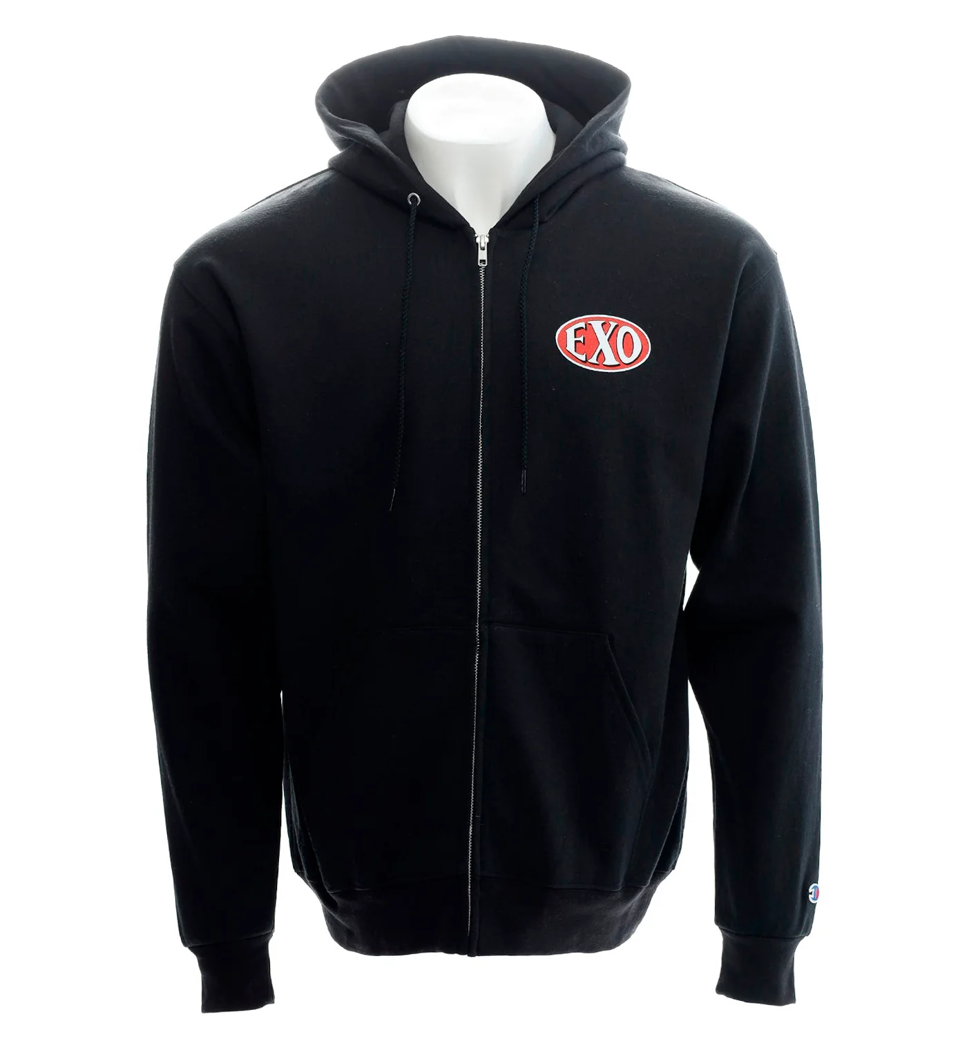 OG Logo Zip, Black