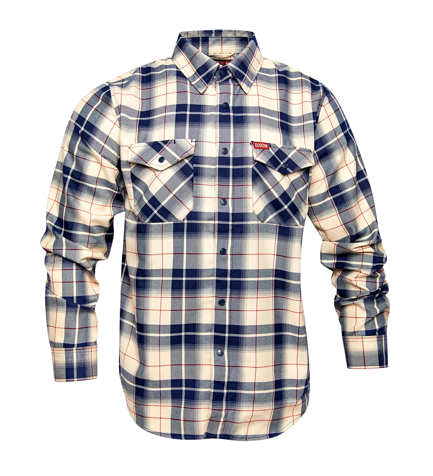 Passion Flannel , Blue/White