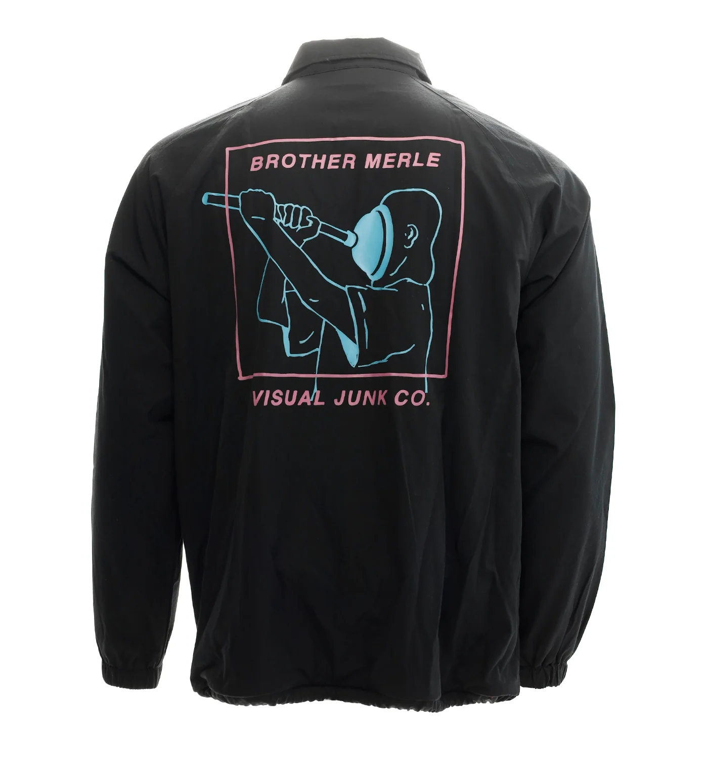 Plunger Windbreaker, Black - Image 2