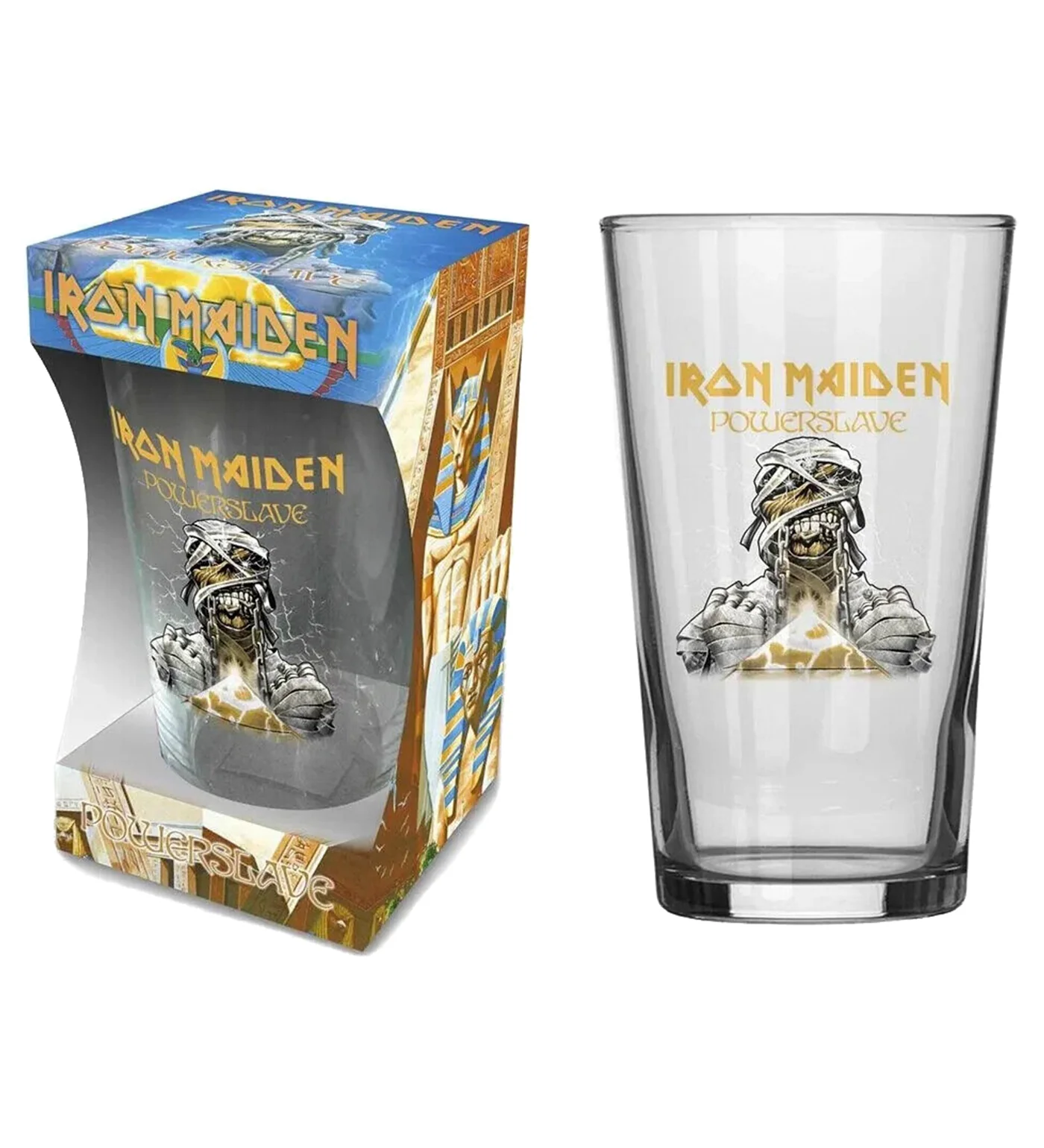 Powerslave Mummy, Pint Glass