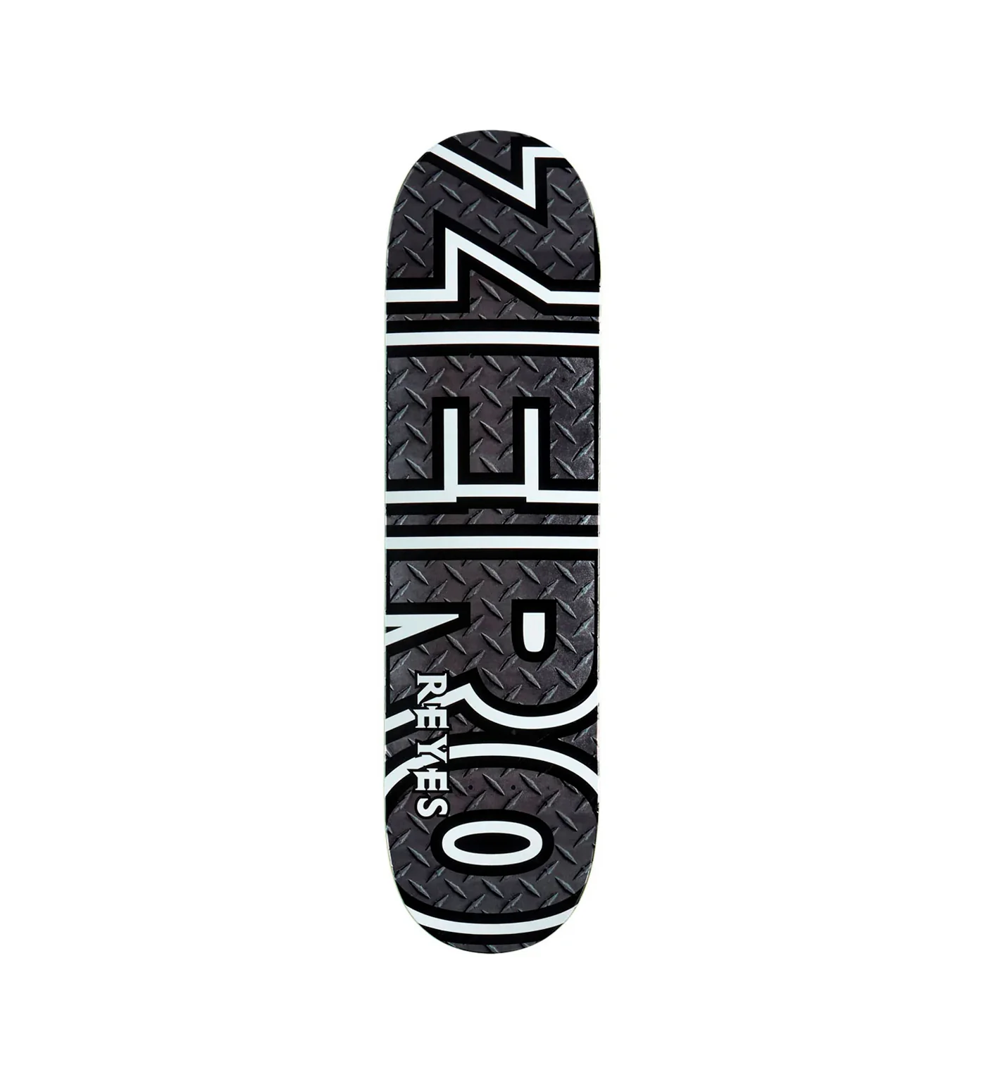 Reyes Diamond Plate, Black/Silver