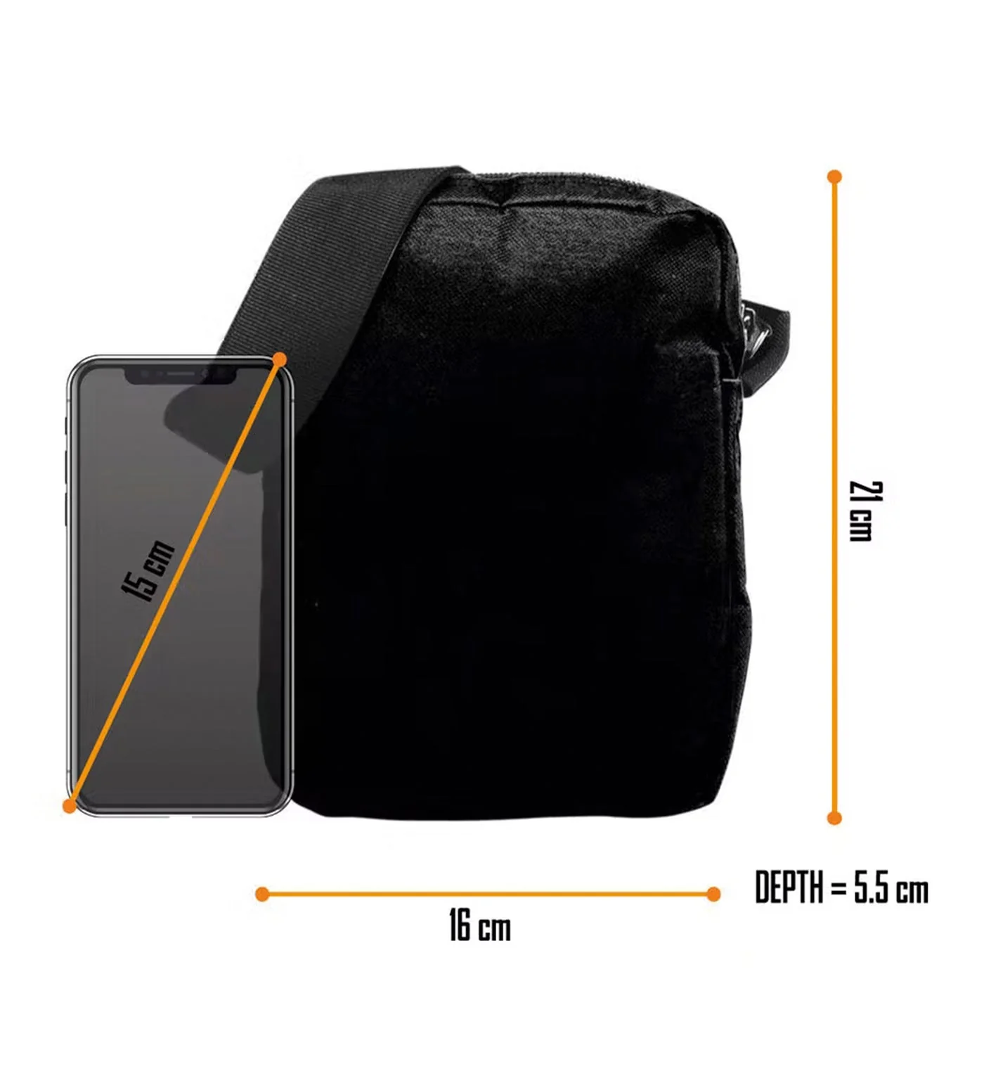Sad But True - Crossbody Bag, Black - Image 2
