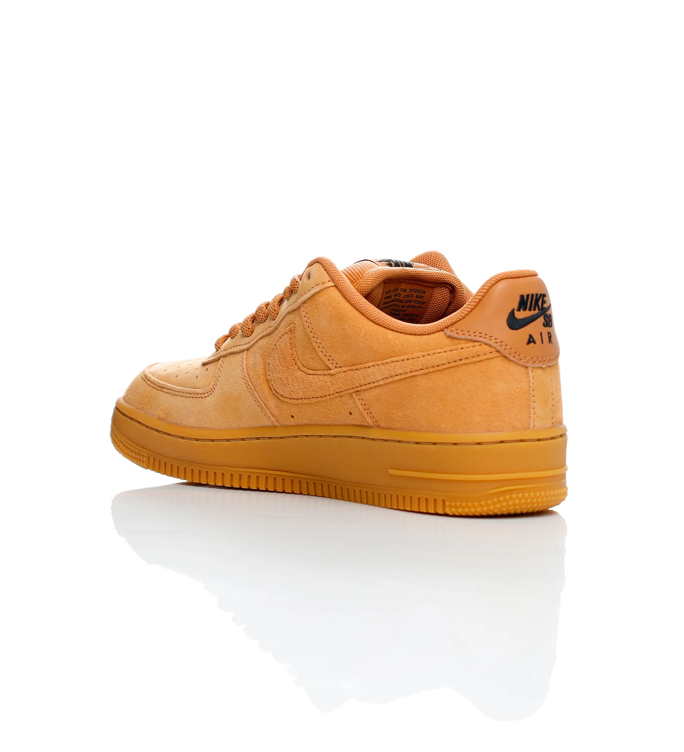 SB Air Force 1, Flax/Flax/Black - Image 3