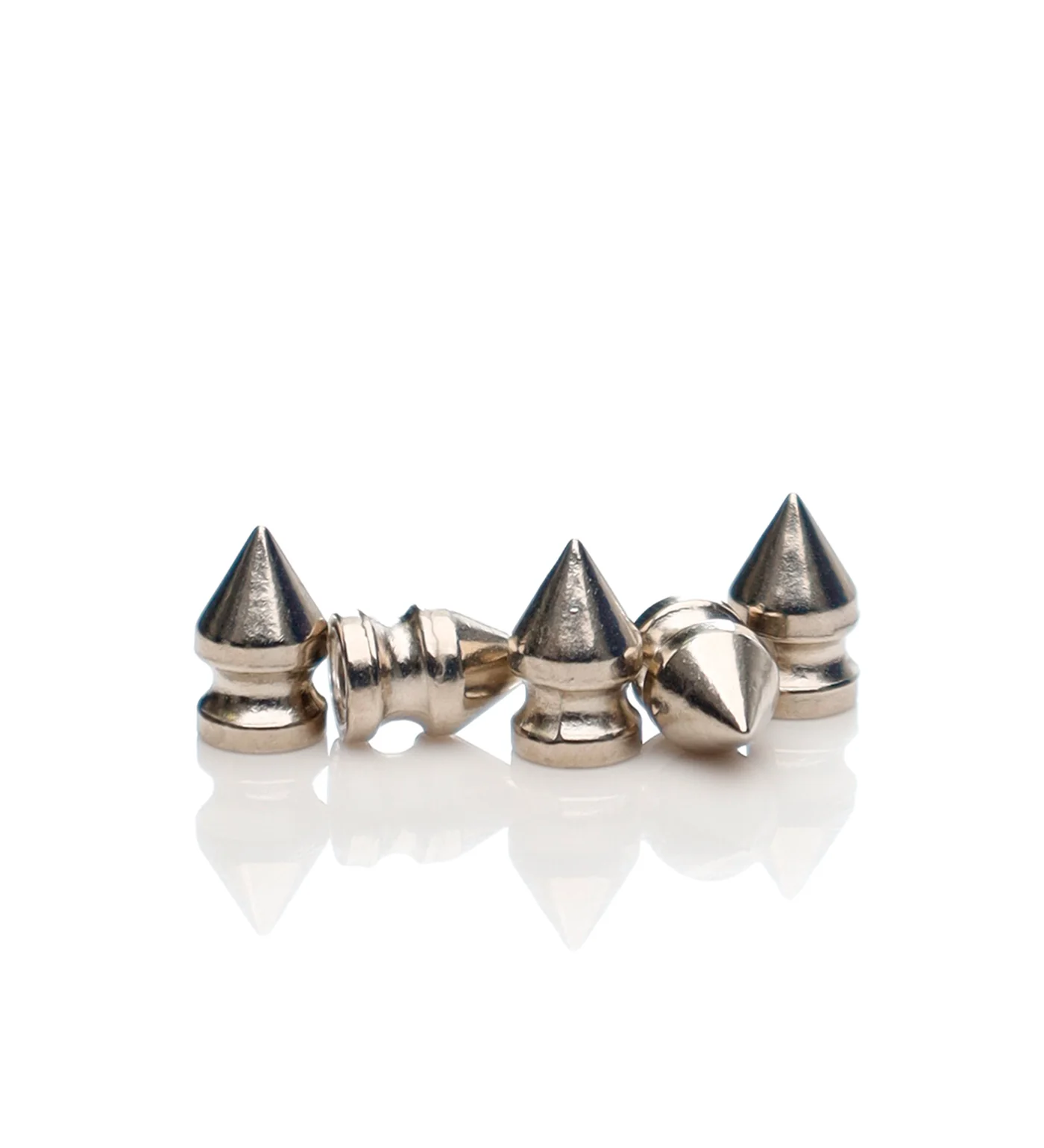 Screw Spike Small x5, Silver/x5