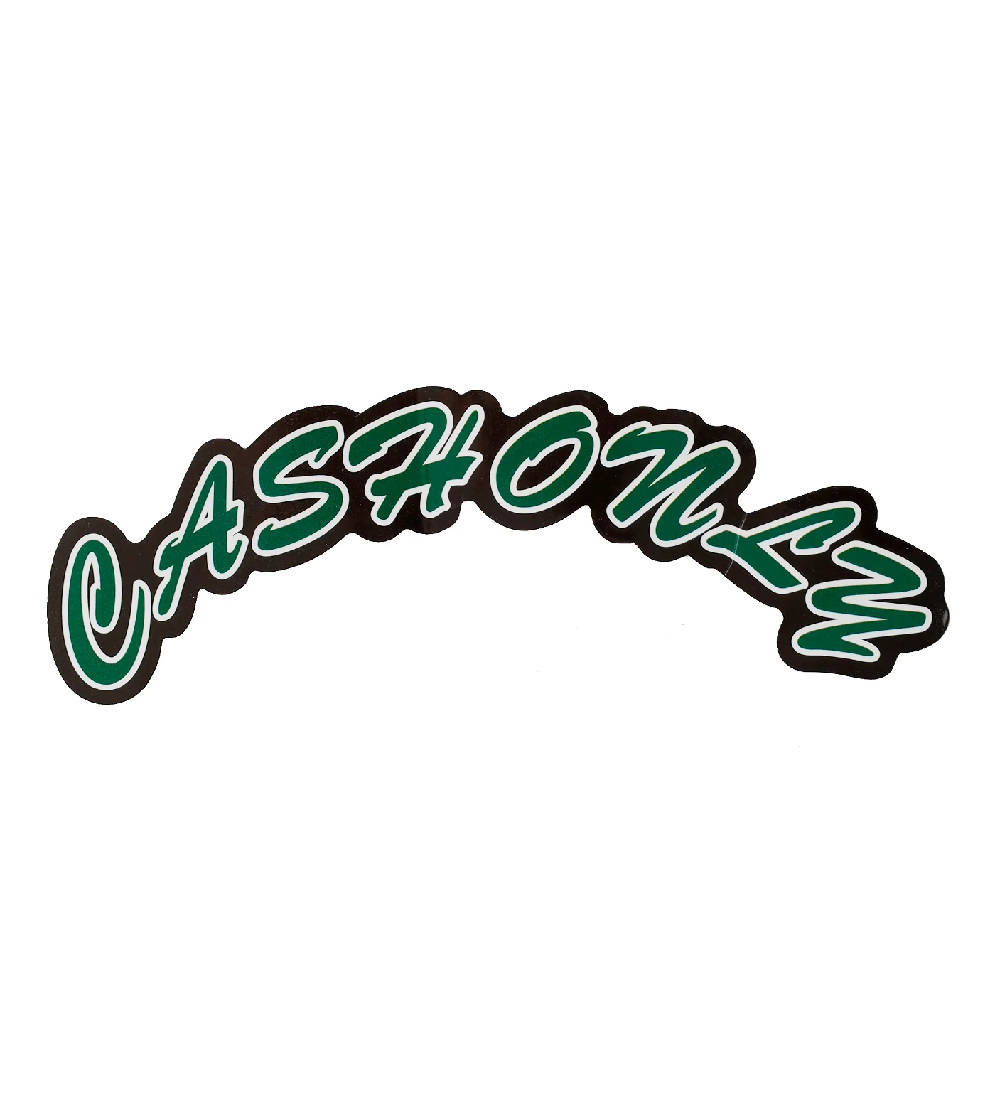Script Logo Med, Forest Green/Black