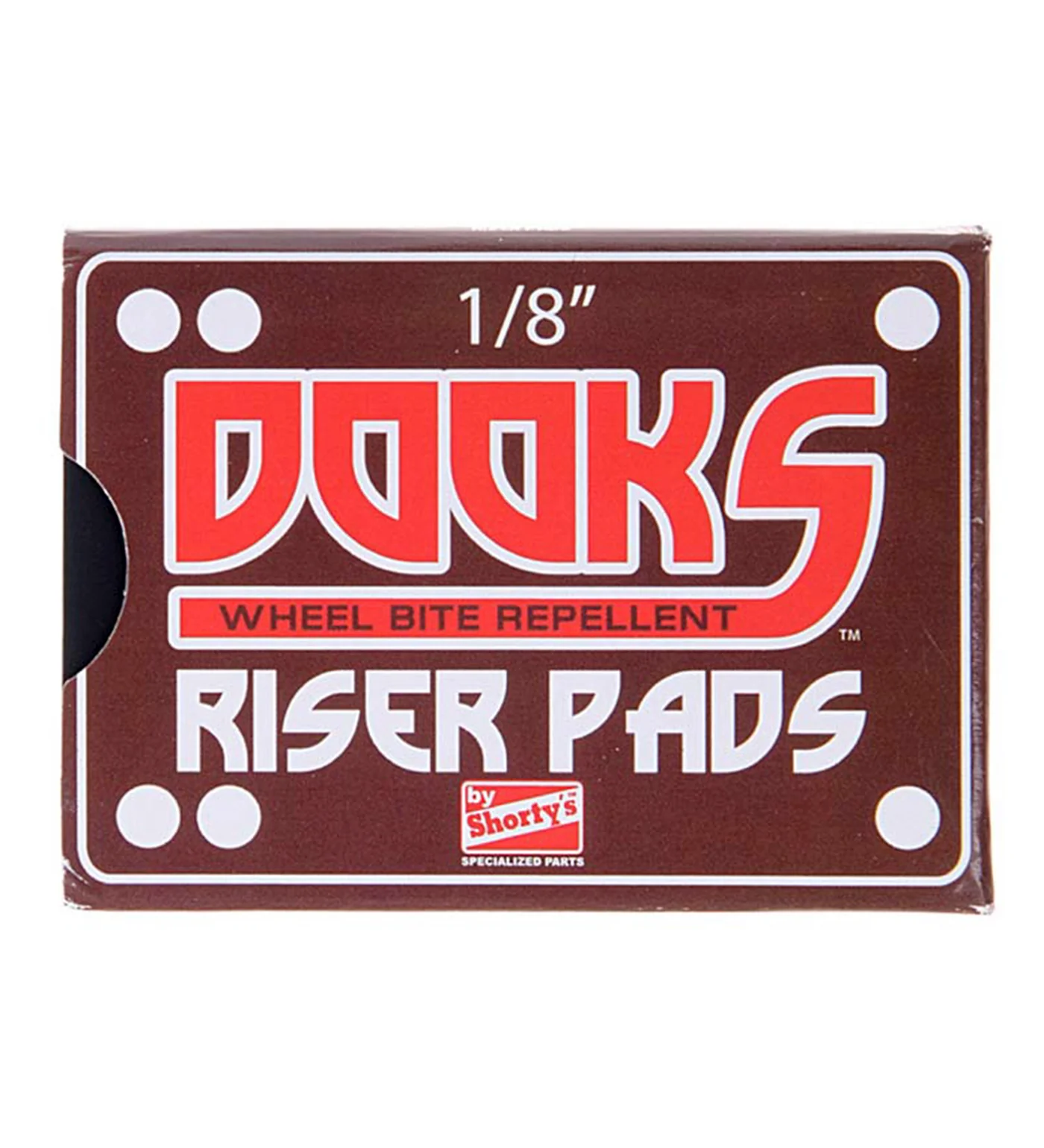 Dooks Riser 1/8 Hard, Black