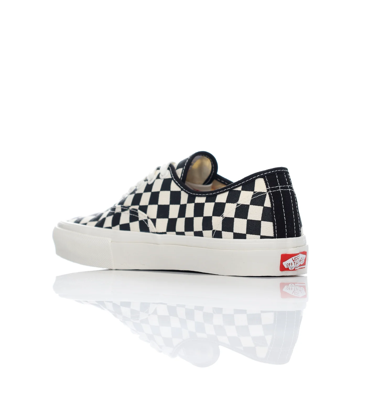 Skate Authentic Checkerboard, Marshmallow - Image 3