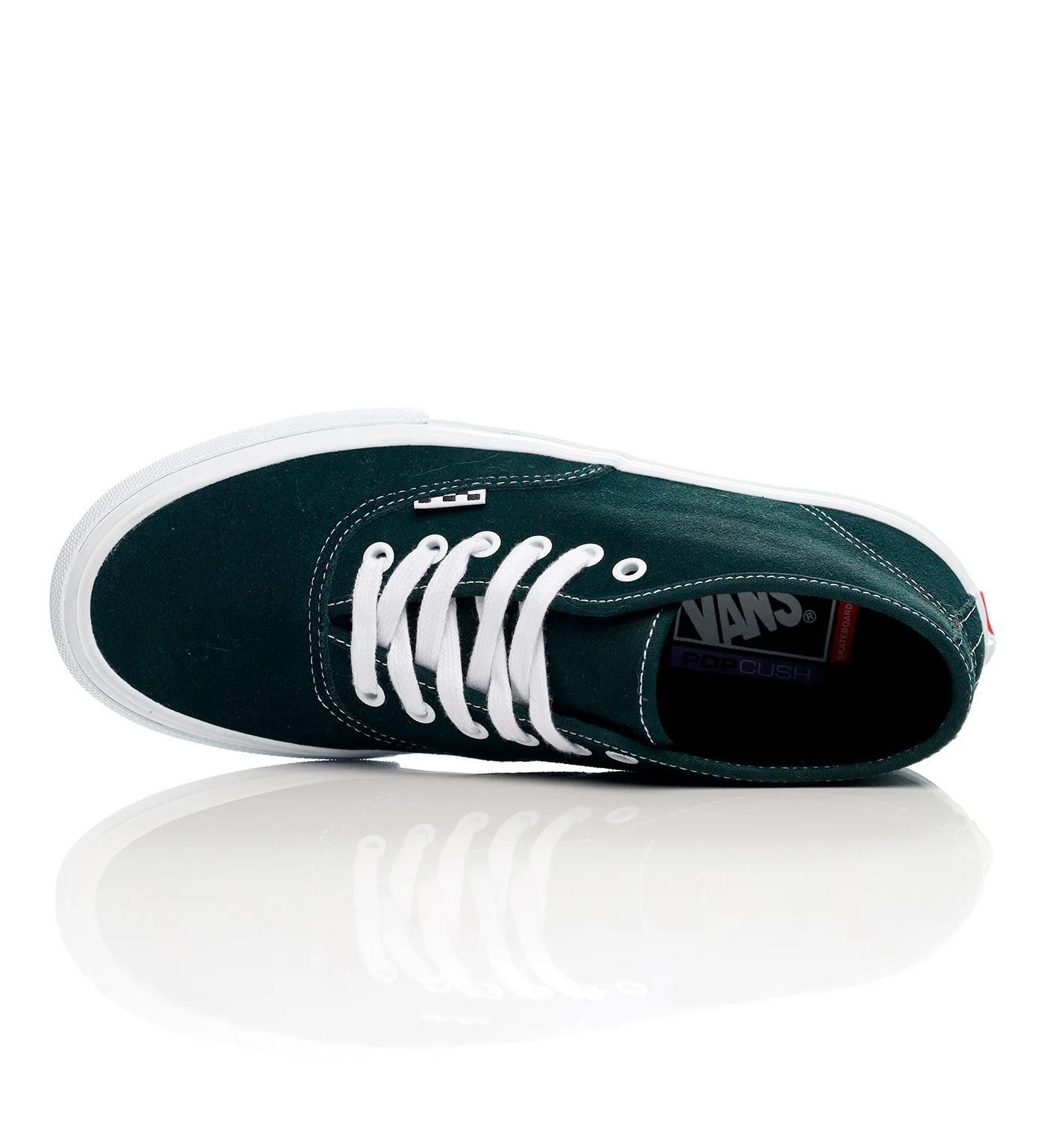 Skate Authentic Mid, Dark Forest - Image 4