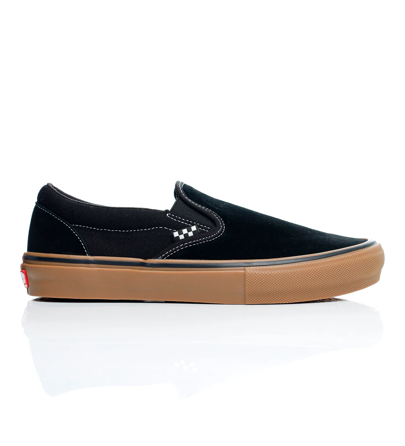 Skate Slip-On, Black/Gum/White