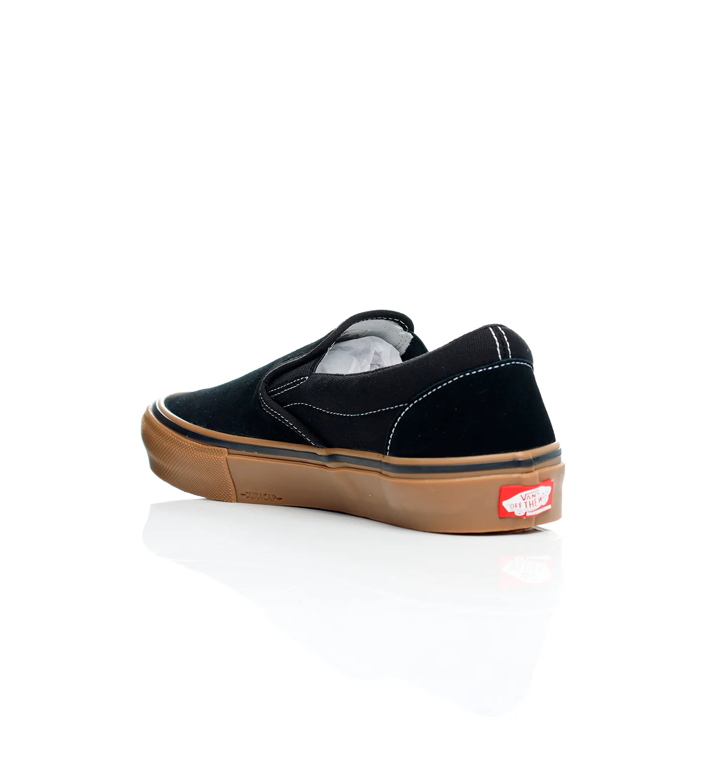 Skate Slip-On, Black/Gum/White - Image 3