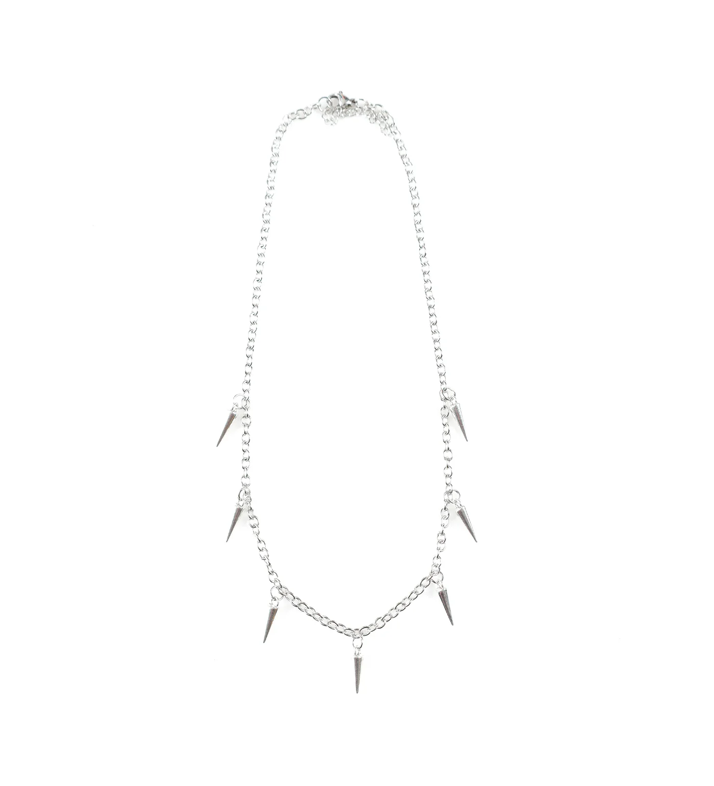Small Spike Chain, Silver (2E)
