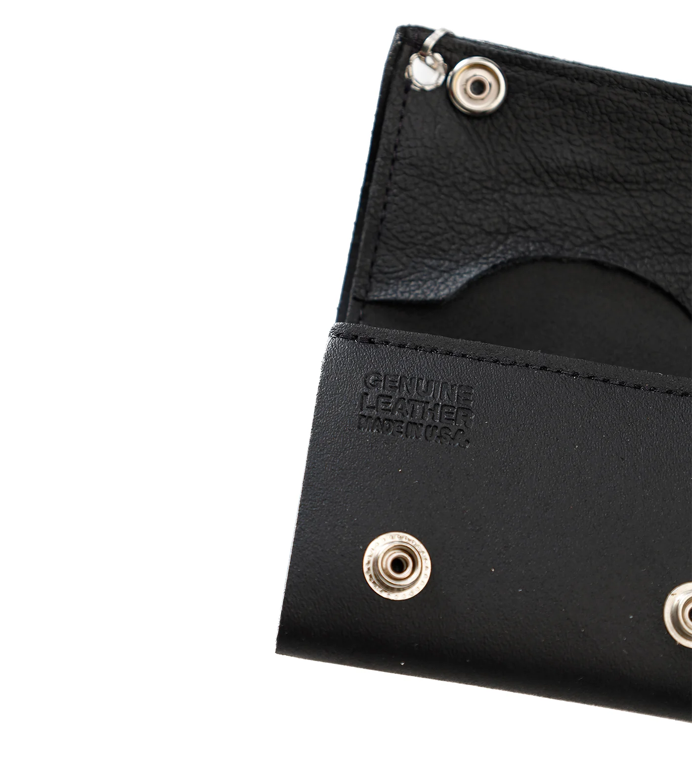 Spider Tri-fold Wallet W/Chain TC304-225, Black/White - Image 3