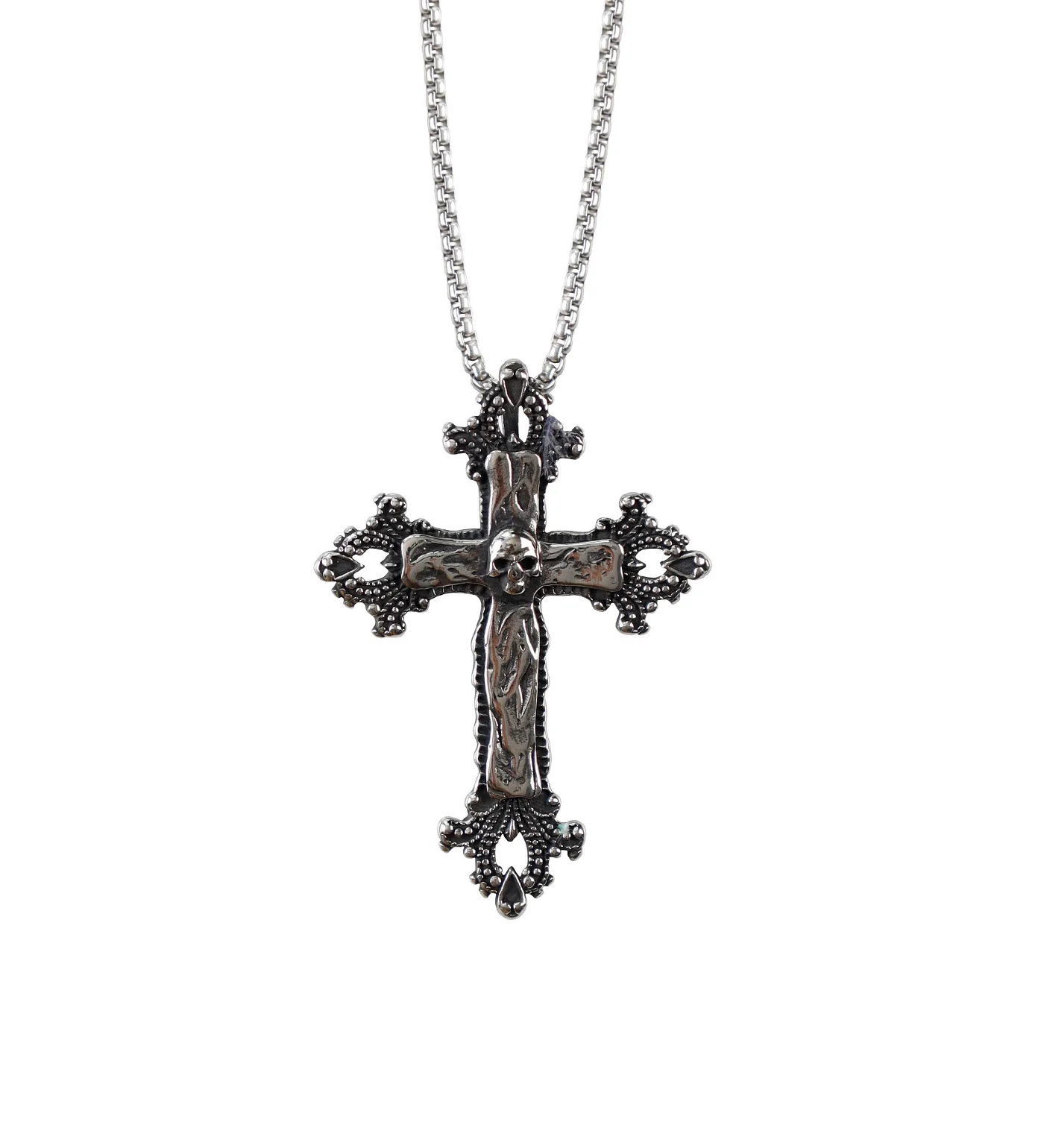 Stainless Skull Cross, Stainless(2A)