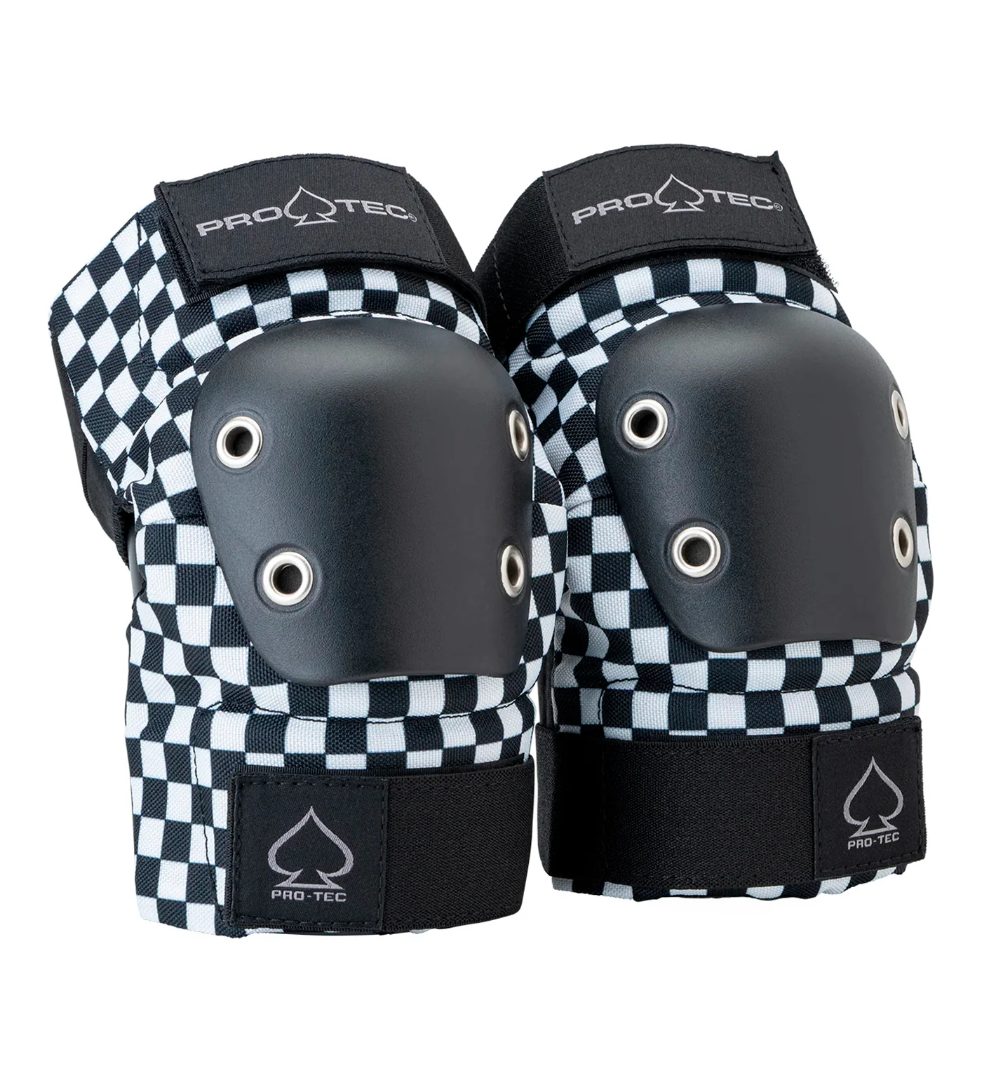 Street Pad Set Adult 3-Pack, Black Checkered - Image 3