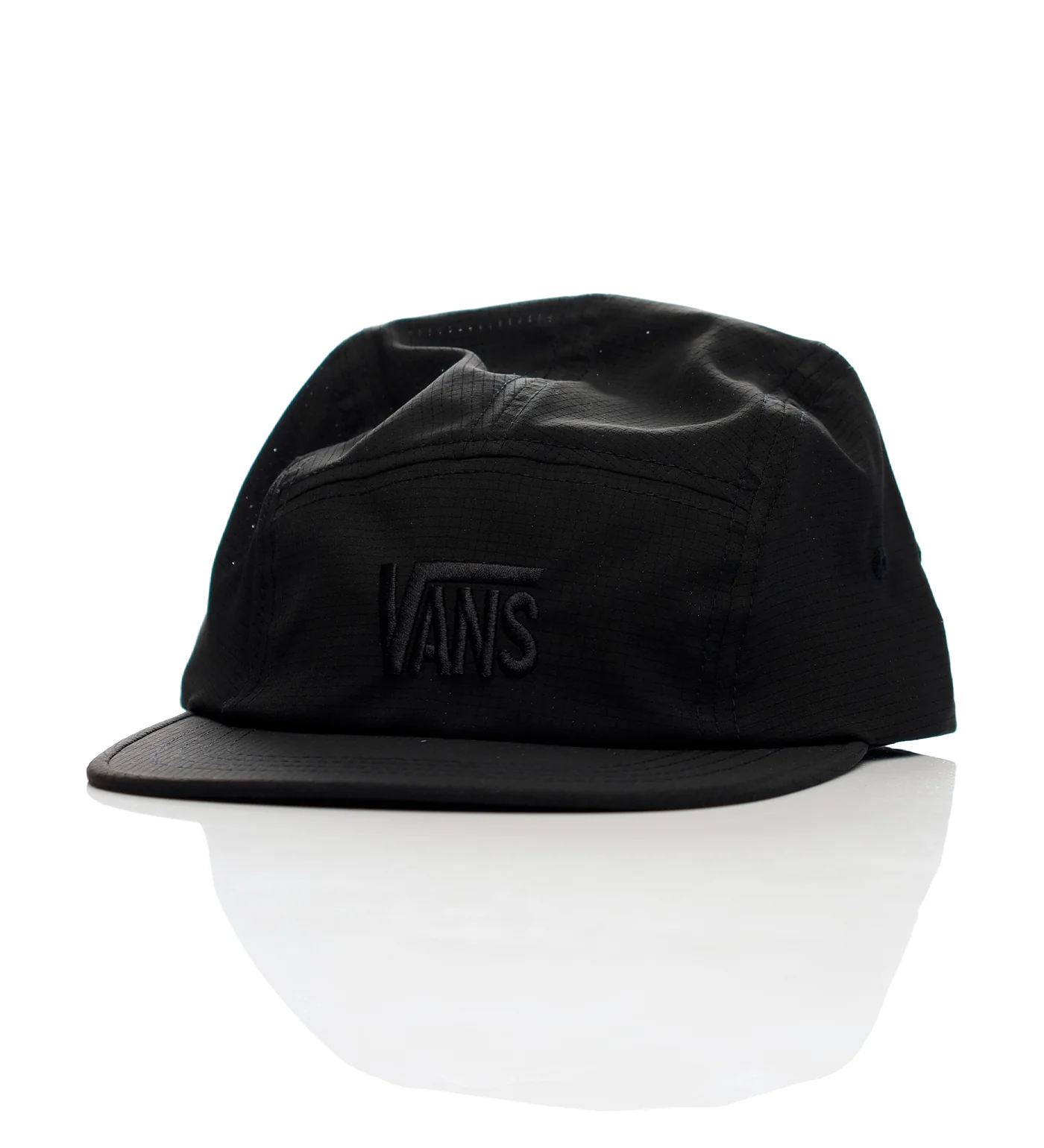 Stretch Logo Camper Strapback, Black